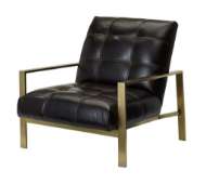 Picture of ARLO TUFTED BRASS CHAIR