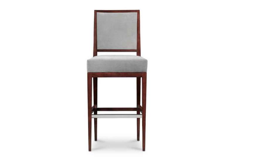 Picture of UPHOLSTERED BACK BAR STOOL