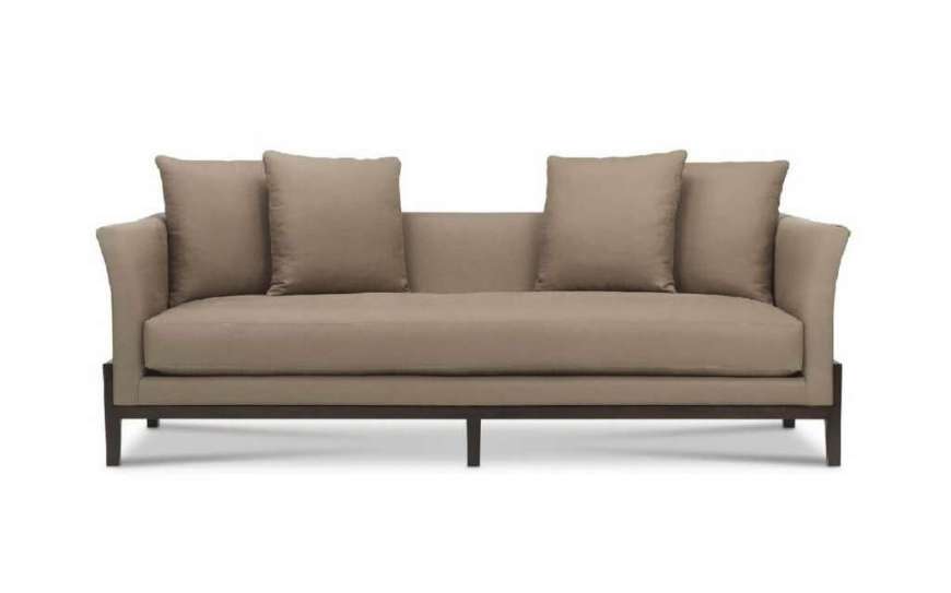 Picture of WOOD BASE SOFA WITH FLARED ARM