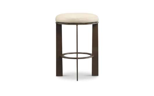 Picture of COUNTER STOOL WITH UPHOLSTERED SEAT