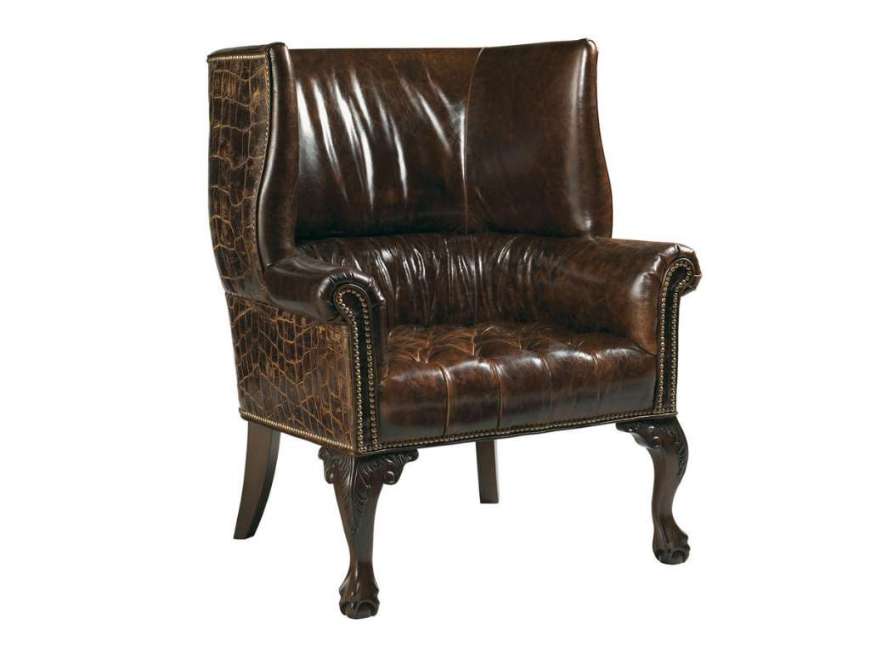 Picture of CARDIFF LEATHER CHAIR