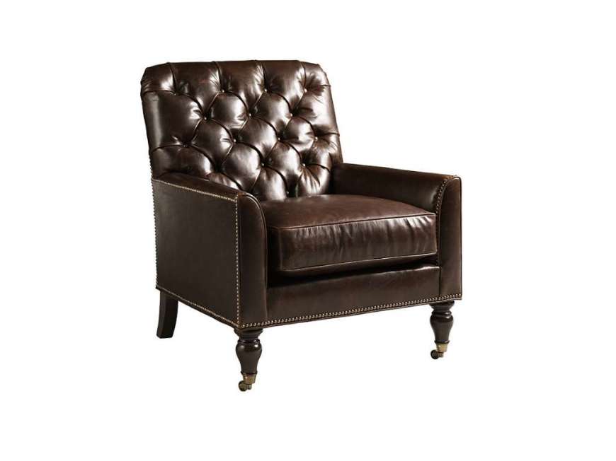 Picture of SANDHURST LEATHER CHAIR