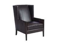 Picture of STRATTON LEATHER WING CHAIR