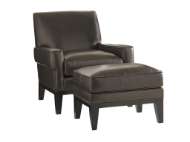 Picture of GIOVANNI LEATHER OTTOMAN