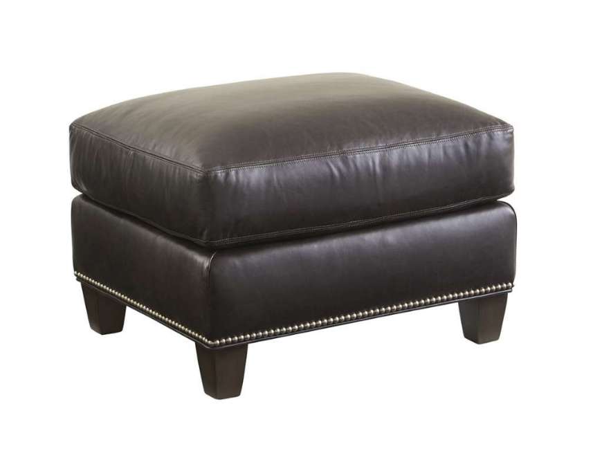 Picture of STRADA LEATHER OTTOMAN