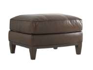 Picture of CONRAD LEATHER OTTOMAN