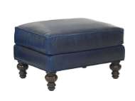 Picture of AMELIA LEATHER OTTOMAN