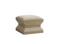 Picture of WHEATLEY LEATHER OTTOMAN