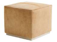 Picture of COLBY LEATHER OTTOMAN