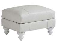 Picture of GILMORE LEATHER OTTOMAN