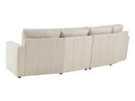 Picture of ASHBURY IVORY LEATHER SECTIONAL