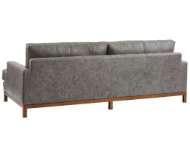 Picture of HORIZON LEATHER SOFA - CALAIS BRASS