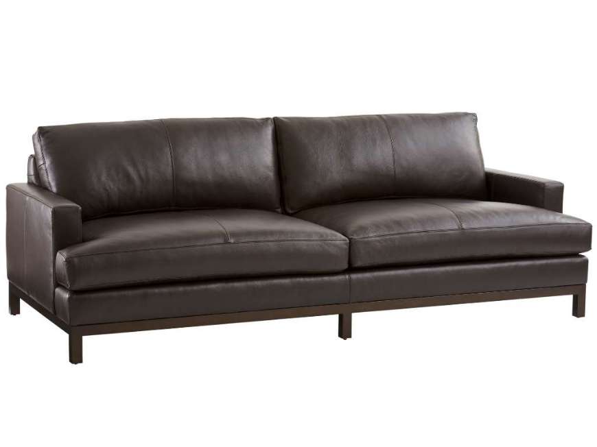 Picture of HORIZON LEATHER SOFA - BRONZE