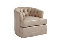 Picture of CLIFFHAVEN LEATHER SWIVEL CHAIR