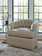 Picture of CLIFFHAVEN LEATHER SWIVEL CHAIR