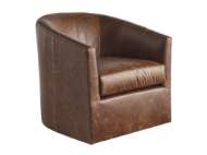 Picture of CANDICE LEATHER SWIVEL CHAIR