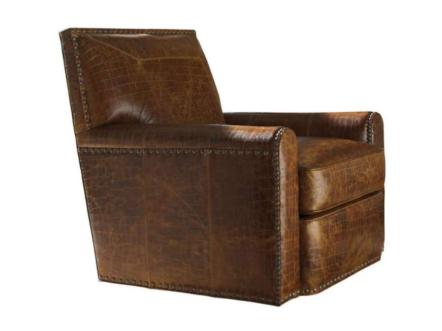 Picture of STIRLING PARK LEATHER SWIVEL CHAIR