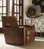 Picture of STIRLING PARK LEATHER SWIVEL CHAIR