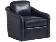 Picture of HEMLEY LEATHER SWIVEL CHAIR