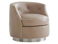 Picture of ROBERTSON LEATHER SWIVEL CHAIR