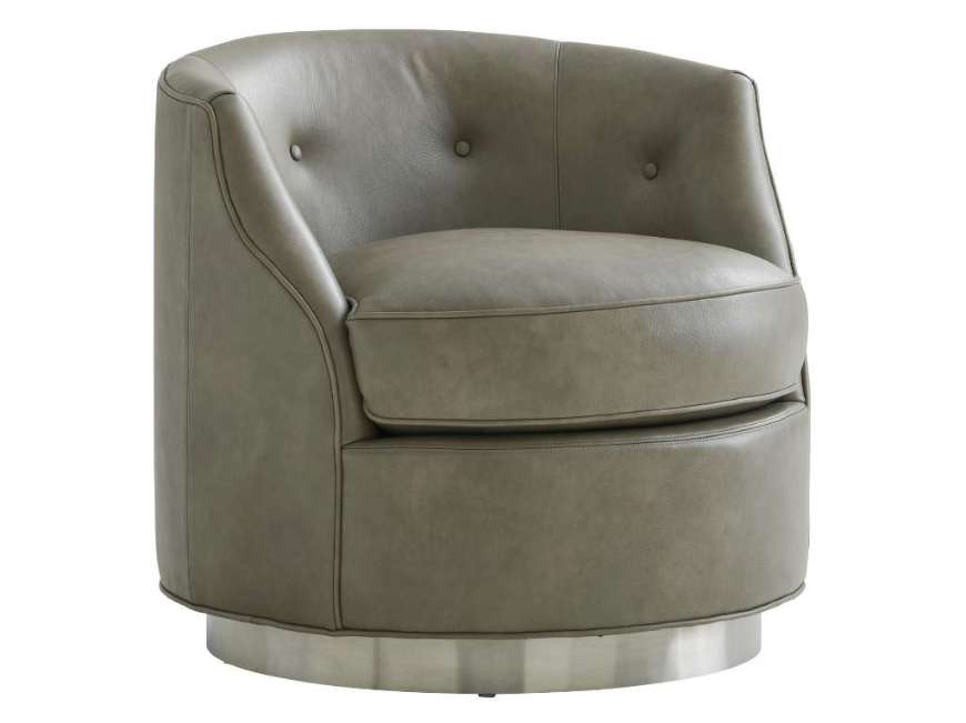 Picture of PIPER LEATHER SWIVEL CHAIR