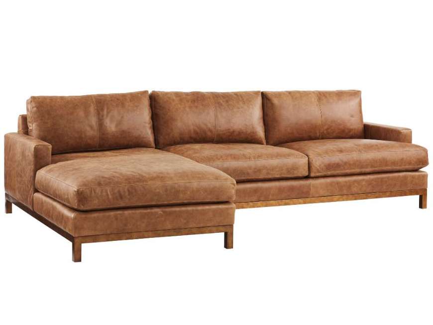 Picture of HORIZON LEATHER SOFA CHAISE