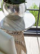 Picture of MARTINI STAINLESS ACCENT TABLE