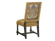 Picture of JACQUELINE LEATHER HOST DINING CHAIR