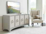 Picture of NEWBURY PARK RAFFIA MEDIA CONSOLE