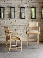 Picture of SUTHERLAND UPHOLSTERED BAR STOOL