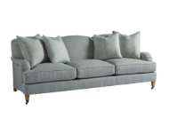 Picture of SYDNEY SOFA WITH BRASS CASTERS