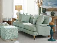 Picture of SYDNEY SOFA WITH BRASS CASTERS