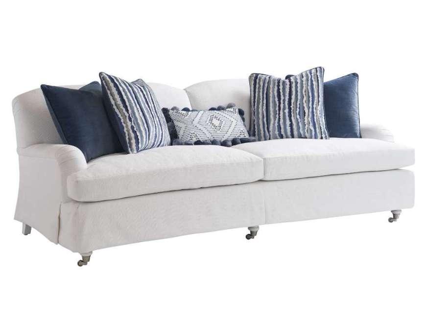 Picture of ATHOS TIGHT BACK SOFA W/PEWTER