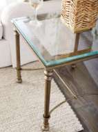 Picture of BLUFF METAL AND GLASS END TABLE