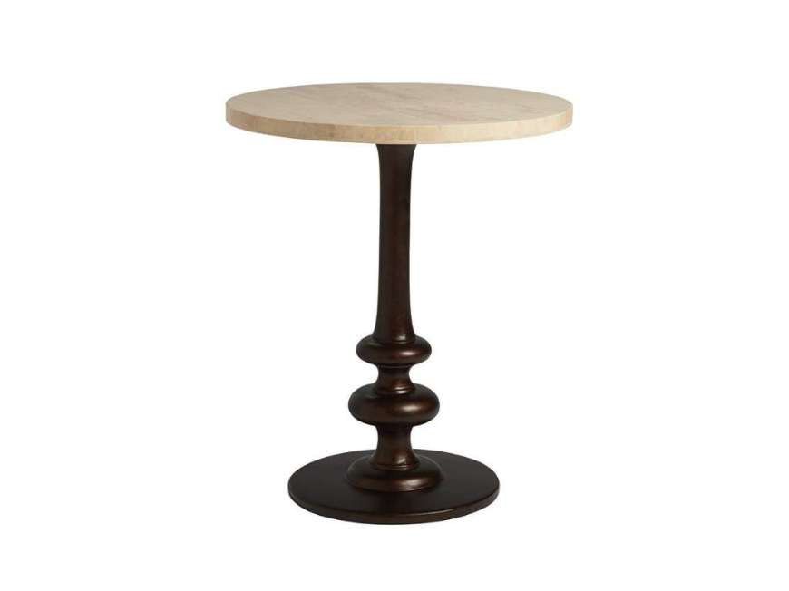 Picture of MARSHALL STONE TOP ROUND END TABLE