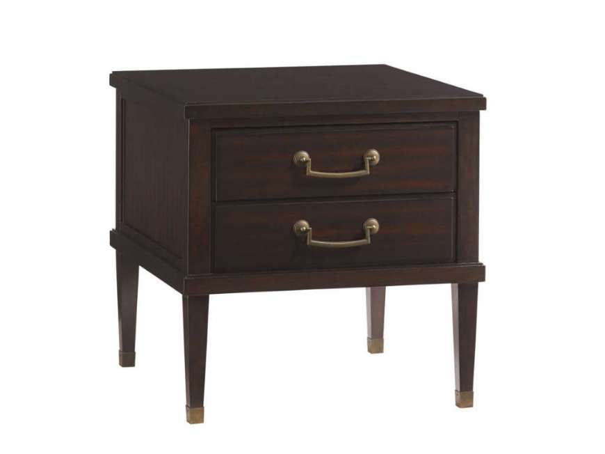 Picture of CHANDLER DRAWER LAMP TABLE