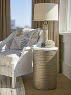 Picture of TURNBERRY ROUND CHAIRSIDE TABLE