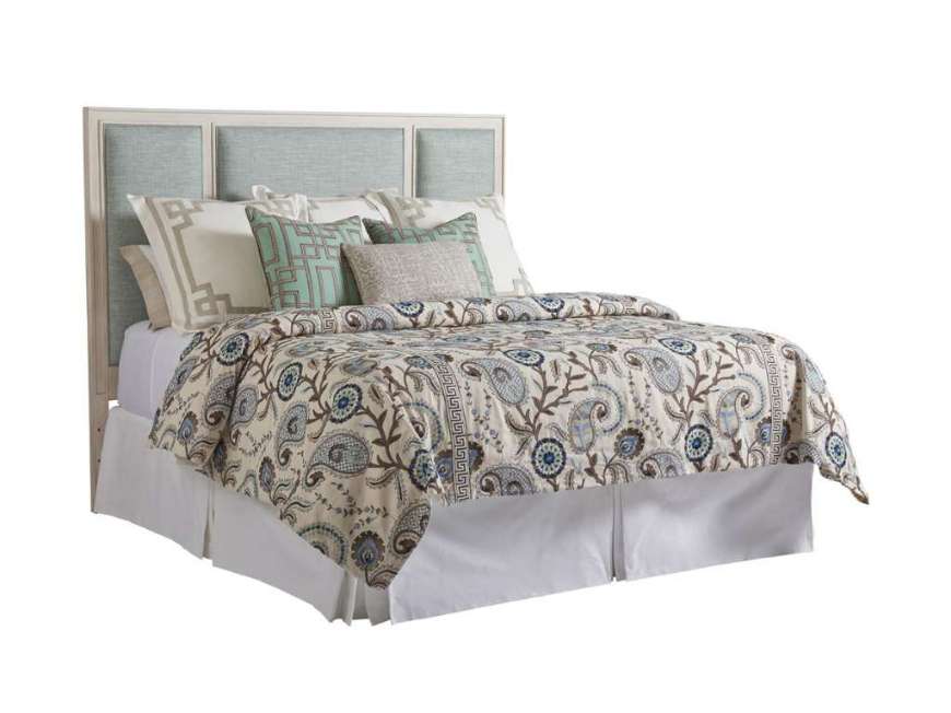 Picture of CRYSTAL COVE CUSTOM UPHOLSTERED PANEL HEADBOARD