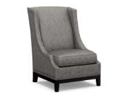 Picture of AVA LEATHER WING CHAIR