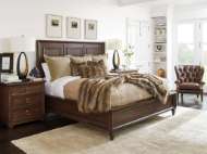 Picture of WALNUT CREEK WOOD PANEL BED