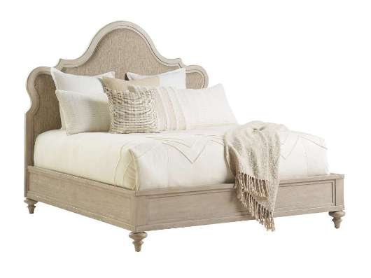 Picture of ZUMA UPHOLSTERED PANEL BED