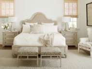 Picture of ZUMA UPHOLSTERED PANEL BED