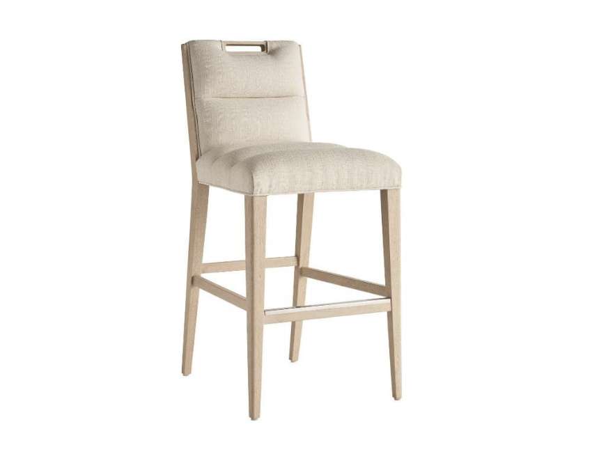 Picture of GREER CHANNELED UPHOLSTERED BAR STOOL