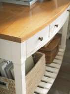 Picture of TEMPLE BOWFRONT CONSOLE TABLE