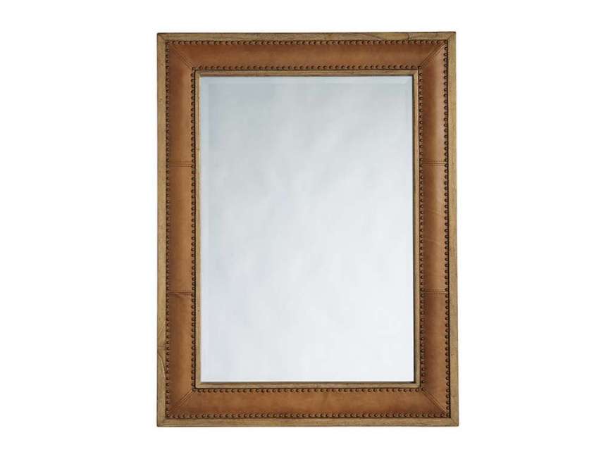 Picture of DOMINICA LEATHER RECTANGULAR MIRROR