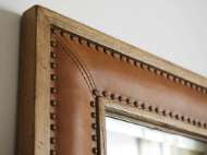 Picture of DOMINICA LEATHER RECTANGULAR MIRROR