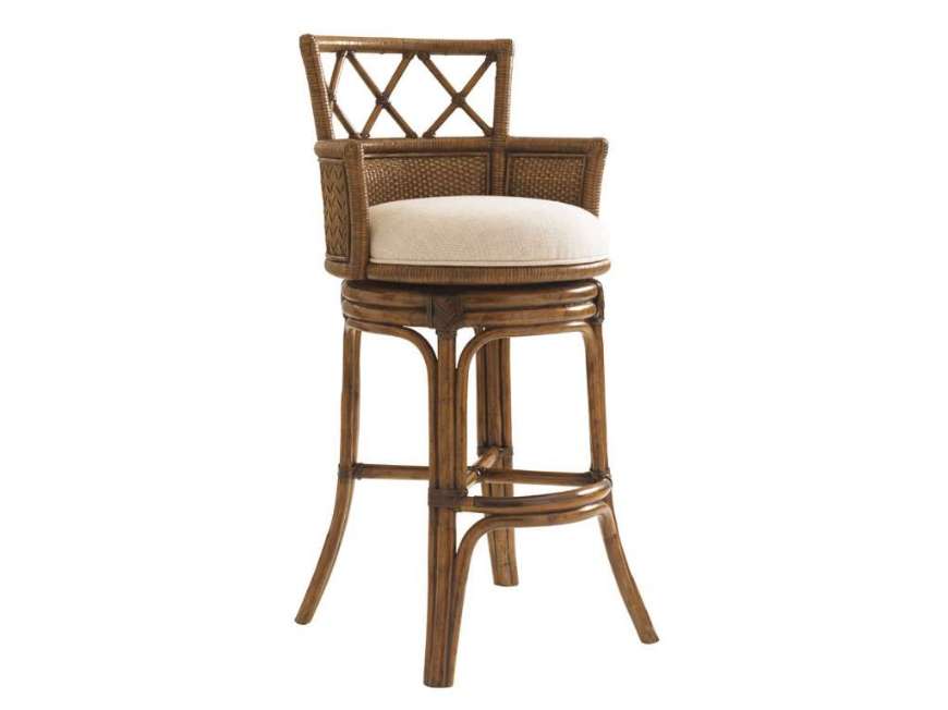 Picture of KAMALA BAY SWIVEL BAR STOOL