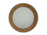 Picture of LA JOLLA WOVEN ROUND MIRROR