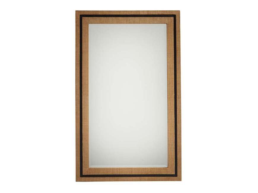 Picture of LA COSTA RECTANGULAR RAFFIA MIRROR