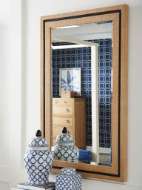 Picture of LA COSTA RECTANGULAR RAFFIA MIRROR